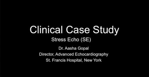 CVUS Tech Expo: Stress Echo Clinical Case with Dr. Aasha ...