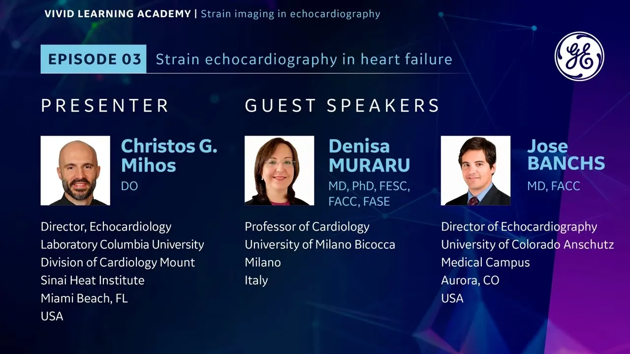 Episode 3: Strain echocardiography in heart failure