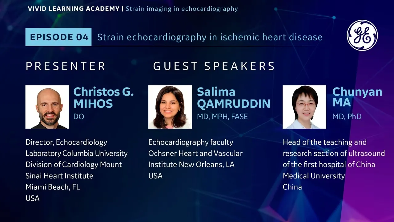 Episode 4: Strain echocardiography in ischemic heart disease